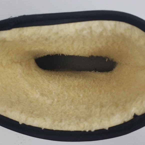 La Crosse Mens Rain Boots Black Rubber Pull On Sherpa Lined Round Toe USA 13 New - Picture 14 of 14